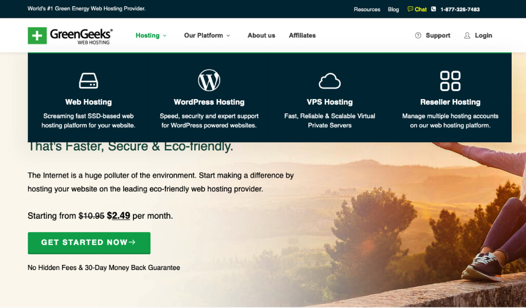 GreenGeeks Web Hosting Plans
