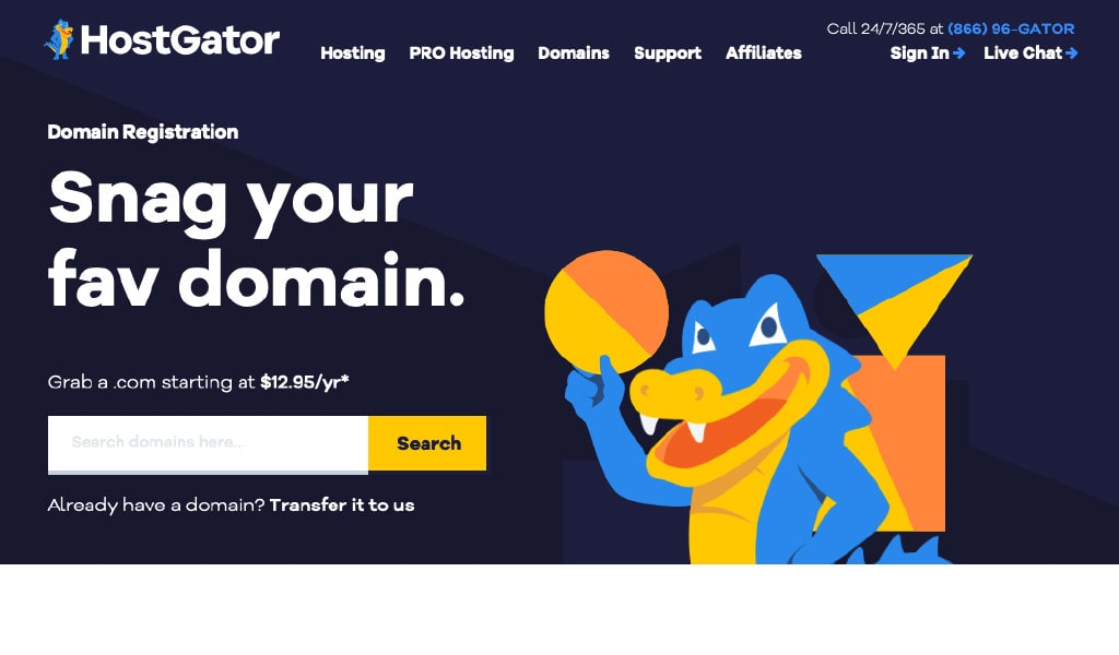 HostGator Domains