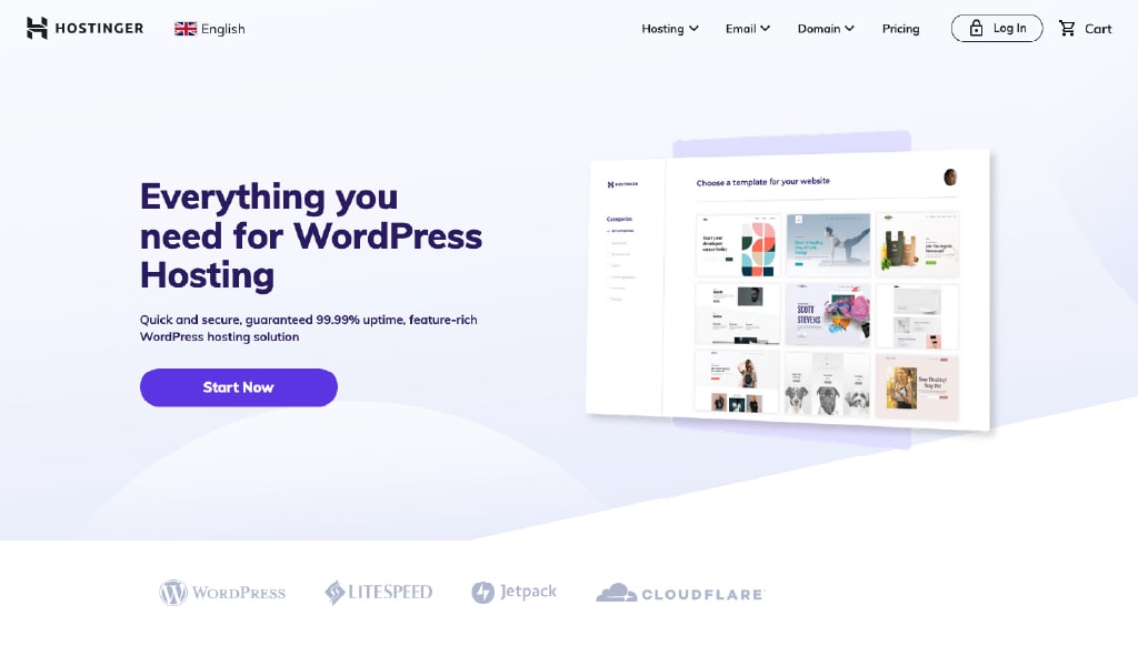 Hostinger WordPress Hosting