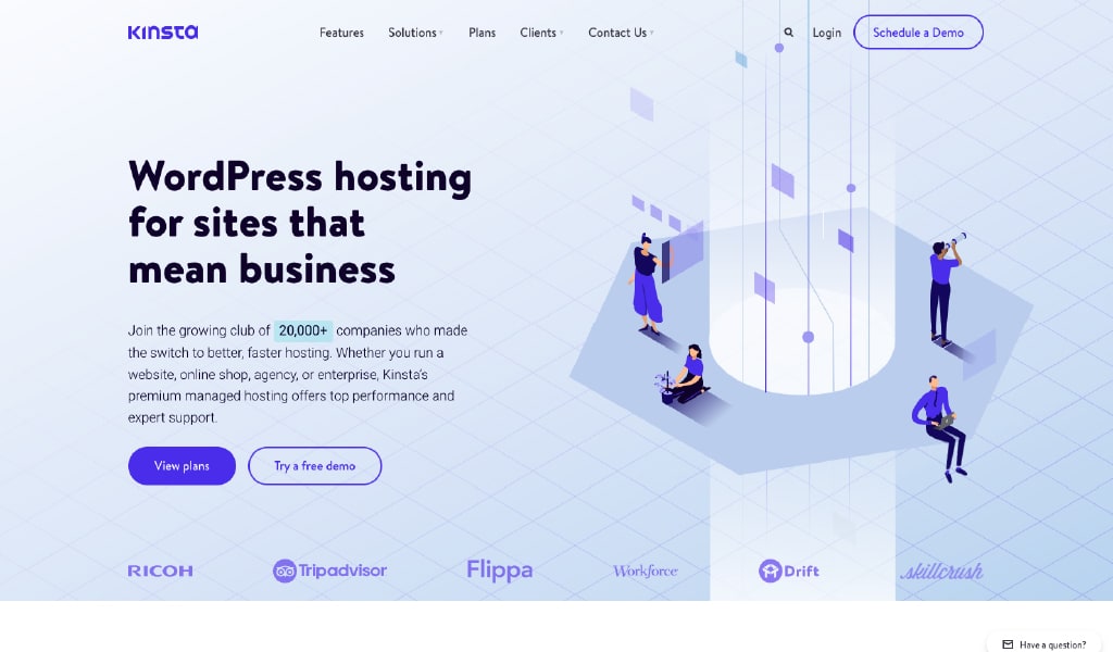 Kinsta WordPress Hosting for Business