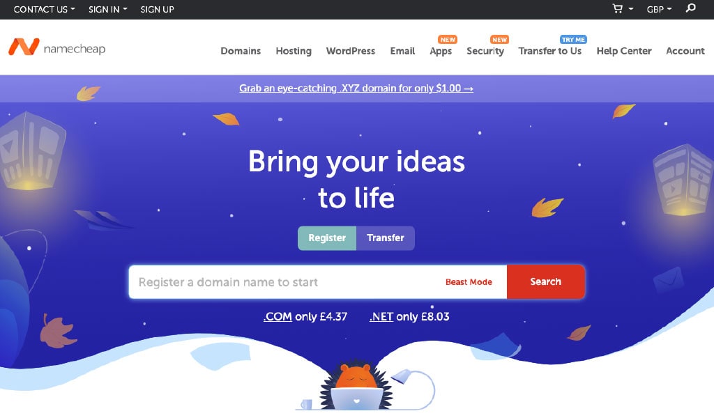 Namecheap Domains