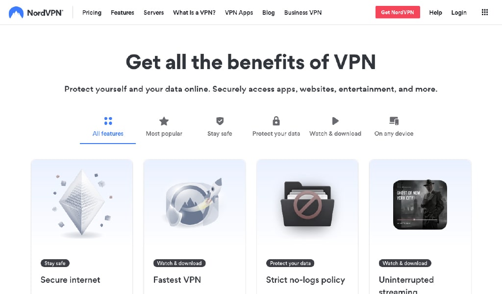 NordVPN Benefits