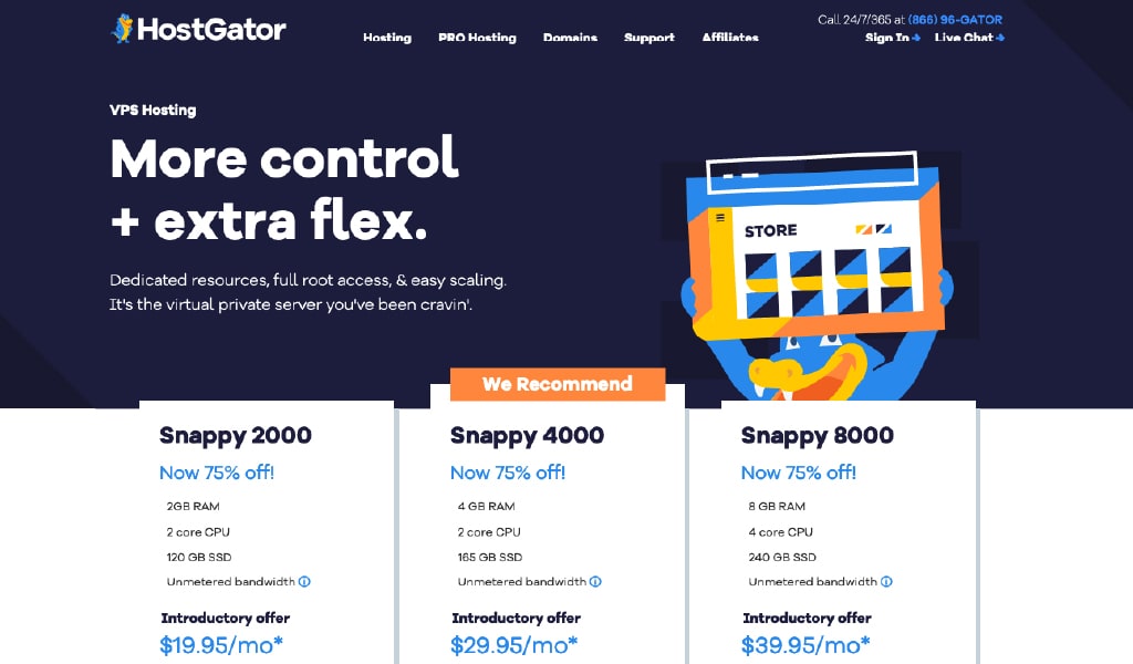 HostGator VPS Hosting