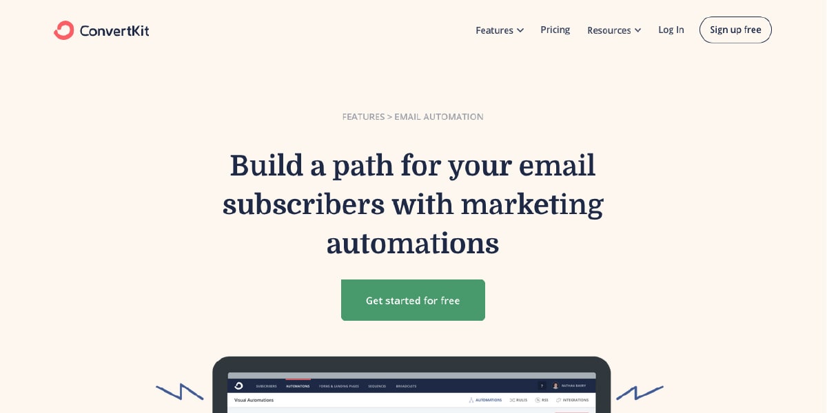 ConvertKit Email Marketing Automation