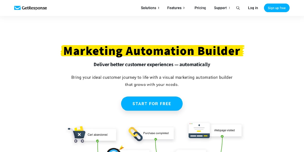GetResponse Marketing Automation Builder