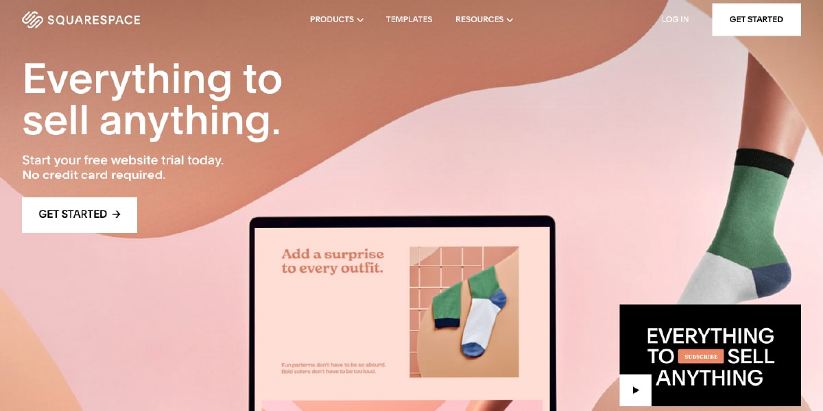 Squarespace Website Builder