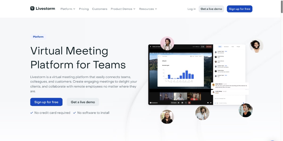 Livestorm Virtual Meeting Platform