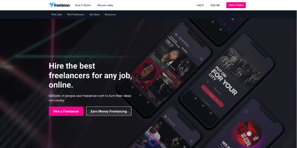 Freelancer Website