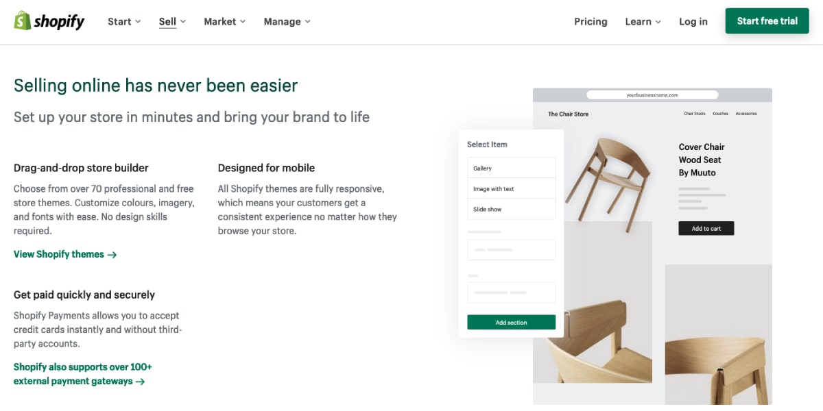 Shopify Ecommerce Platform