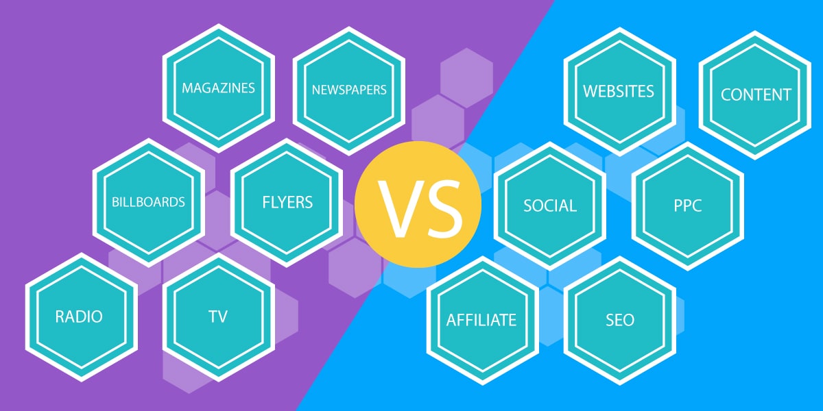 Traditional vs Digital Marketing