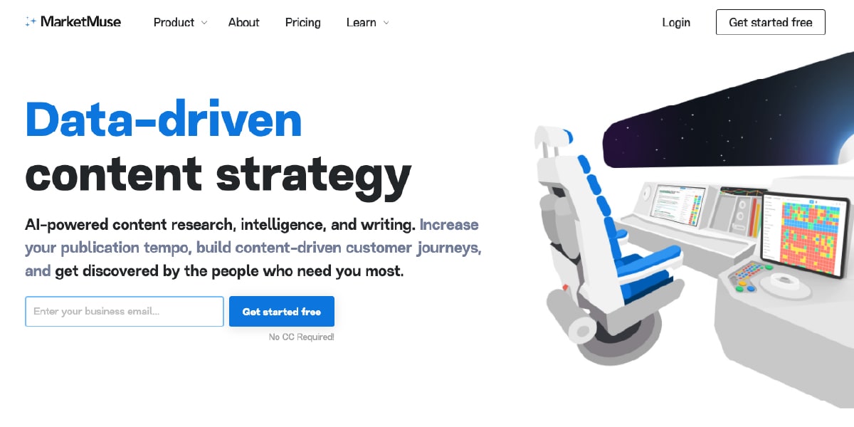 MarketMuse AI Content Research Tools