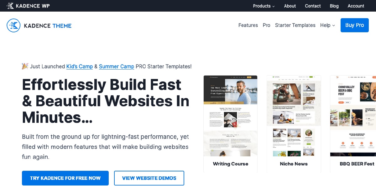 Kadence WordPress Theme