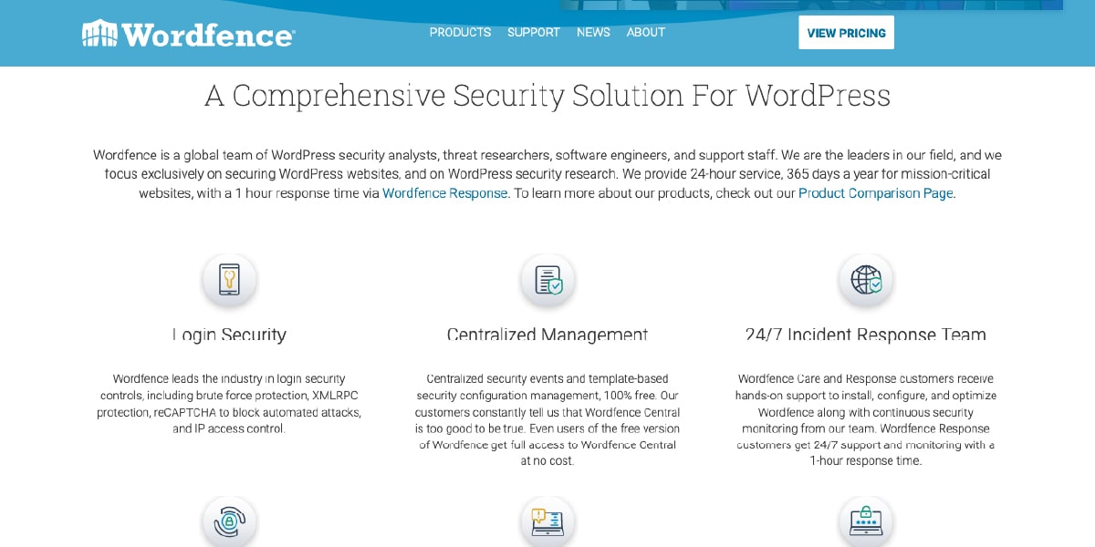 Wordfence Security Plugin