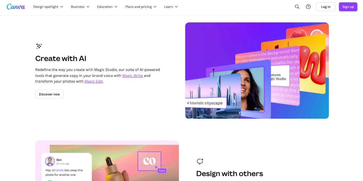 Canva AI Design Tools & Copy Generator