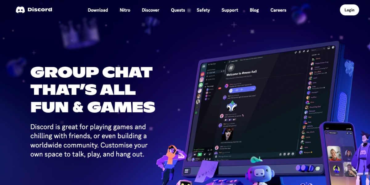 Discord Group Chat Community
