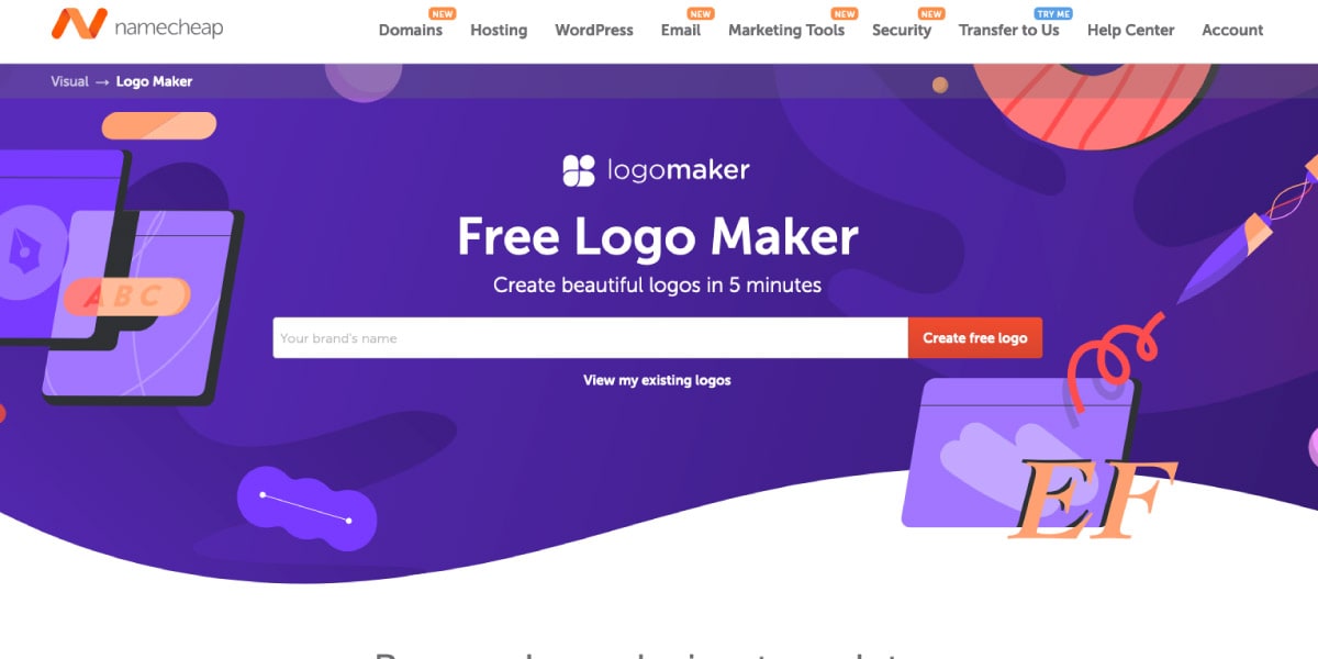 Namecheap Free Logo Maker Generator