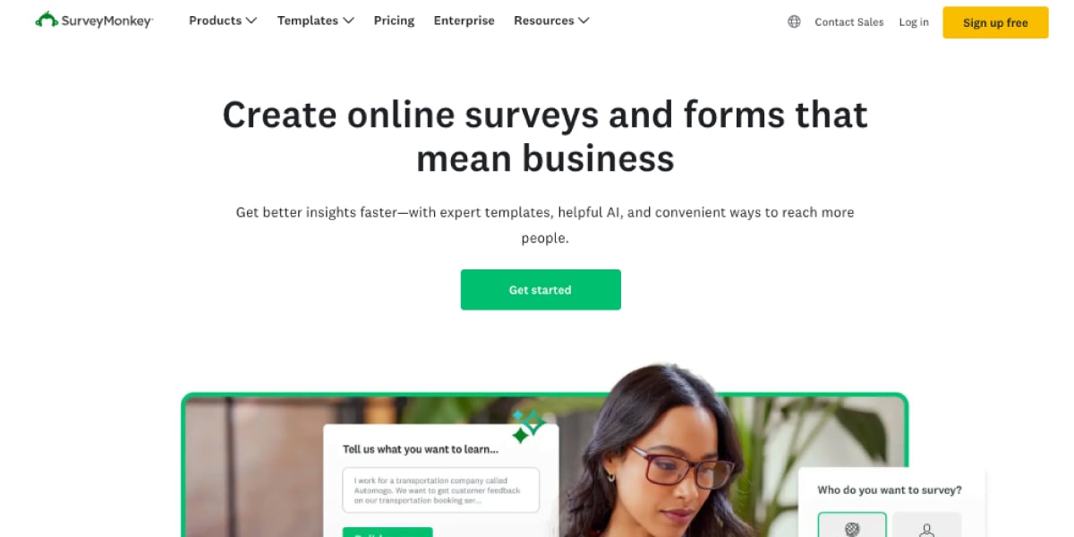 SurveyMonkey Customer Feedback Surveys