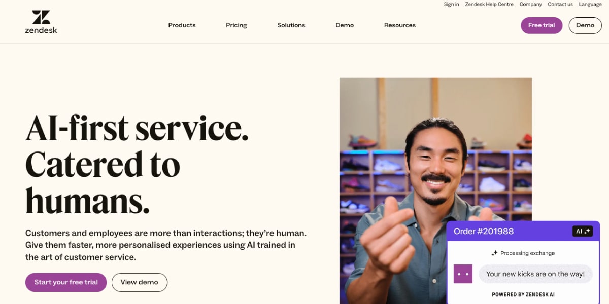 Zendesk AI Customer Feedback